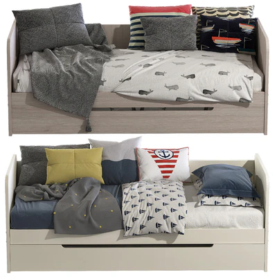 Banquette Lit Gigogne Bed — Ver 4