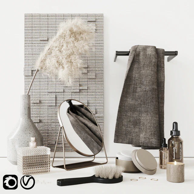 Beige Bathroom Set — Descargar