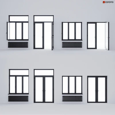 Aluminum window and balcony door ALUMIL — Ver 1