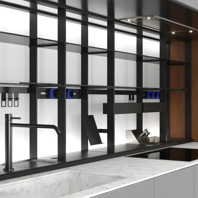 Итальянская кухня Valcucine Logica Celata — Скачать