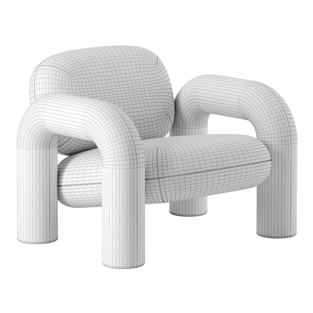 Bobo armchair by Kingsman Furnitures — Скачать