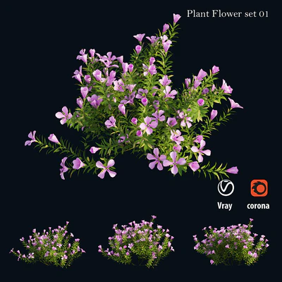 Plant Flower set 01 — Ver 3