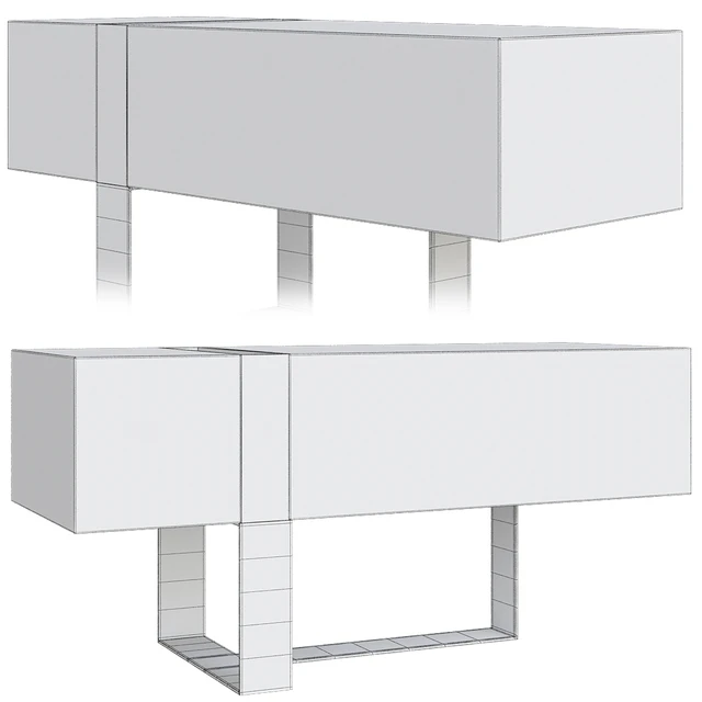 Lacquered sideboard FLO By EmmeBi — Скачать