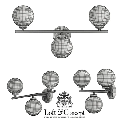 Бра Wall Lamp Bubble Chandelier Triple — Вид 2