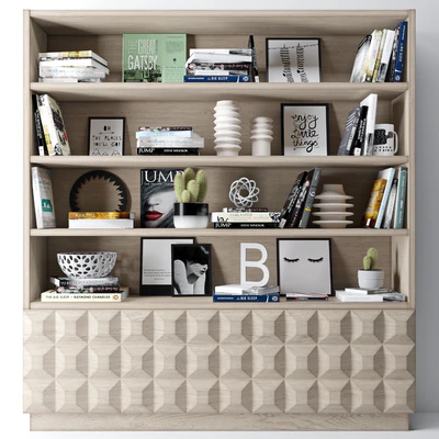 Bookshelf + decoration — Ver 1