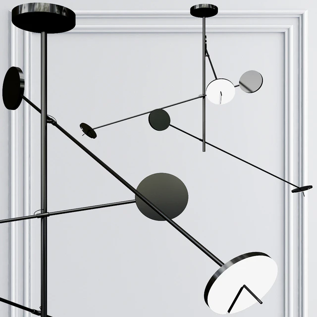 Invisible LED 2-Arm Pendant Light — Descargar