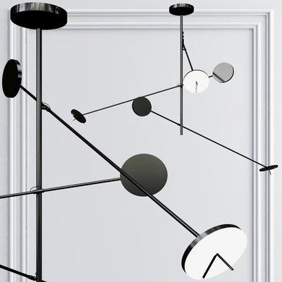 Invisible LED 2-Arm Pendant Light — Ver 1
