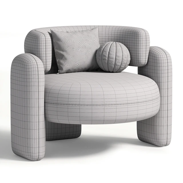 EMBRACE  Armchair By ROYAL STRANGER — Скачать