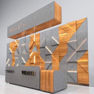 Reception Zone (Reception Desk) — Ver 4