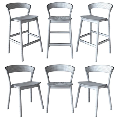Traba Edith Cafe Chair and Bar Stool — Вид 2