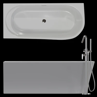 Bath BelBagno BB410 1700-780-R — Ver 1