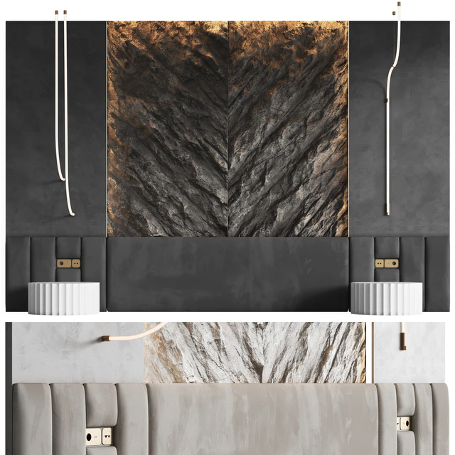 Изголовье кровати Cliff — Скачать