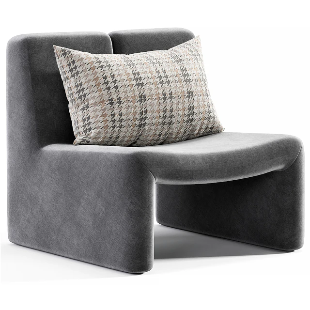 Dario Green Boucle Accent Chair By CB2 — Скачать
