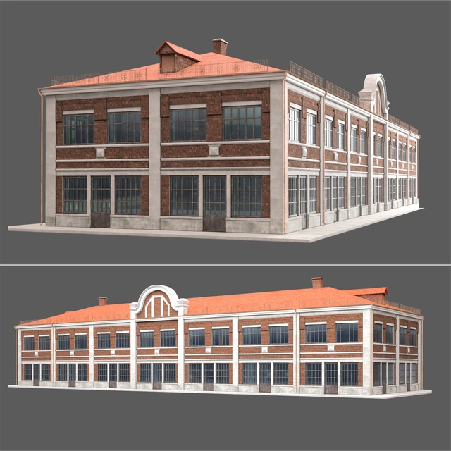 Factory building — Download