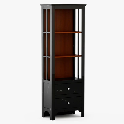 Keefe Bookcase - Black — Вид 2