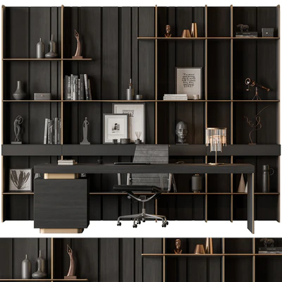 Boss Desk - Office Furniture 602 — Ver 1
