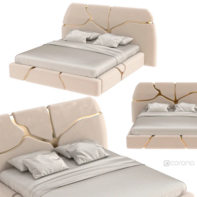 Bed Roberto Cavalli ELGON — Ver 3