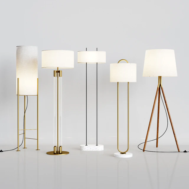 CB2 - 5 Floor Lamps Set 1 — Скачать