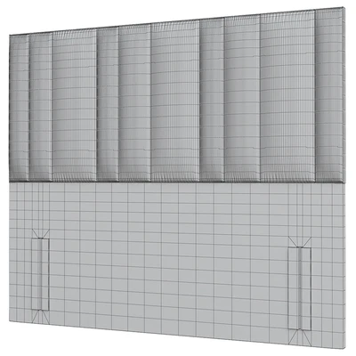Multi-tubes Upholstered Headboard — Вид 2