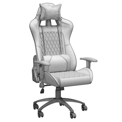 Gamer Duty Black & Yellow Chair — Ver 3