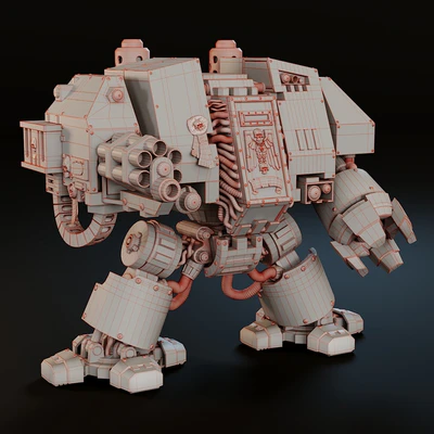 Dreadnought Space Marines — Ver 3