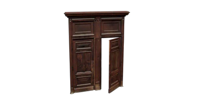 historic palace interior double door wood 002 — Скачать
