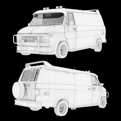 GMC Vandura 1983 A-team van — Ver 4