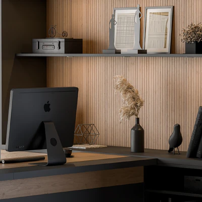 Office Furniture - Manager Set 04 — View 3