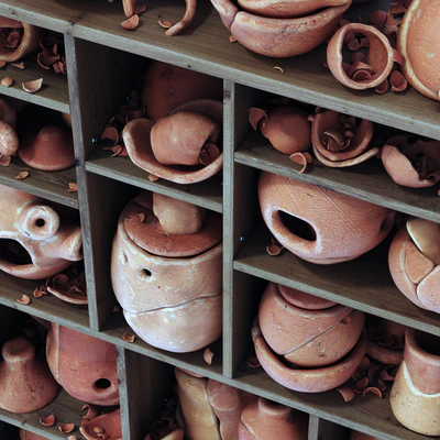 Dishes clay splinter old n2 — Ver 5