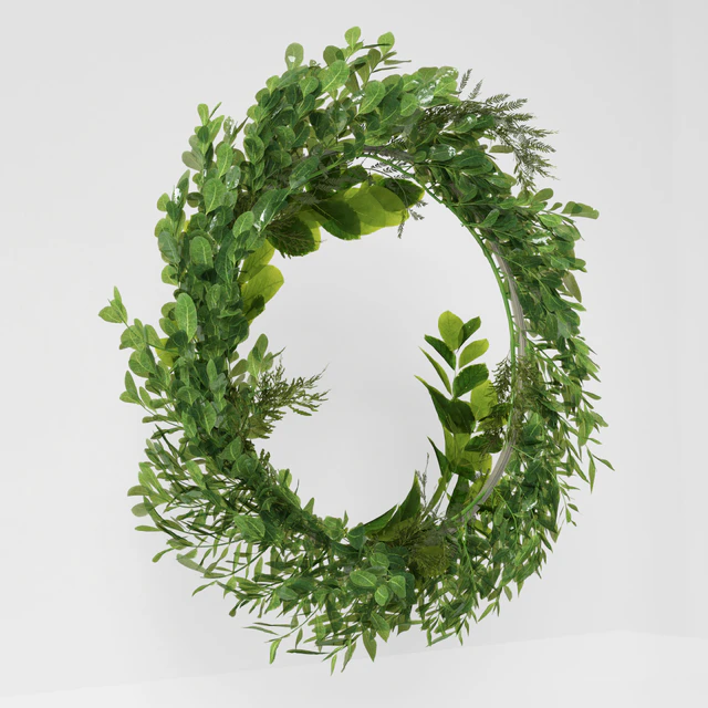Wall hanging Green Leaf Ring-03 — Descargar