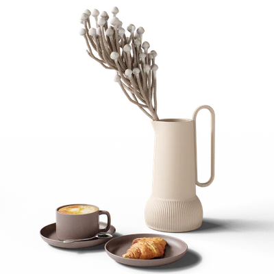 Decorative set 77 Coffee and newspaper — Ver 5
