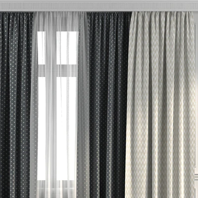 Curtains with window 268 — Ver 4