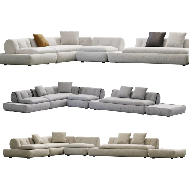 Supermoon Sofa By Minotti — Descargar