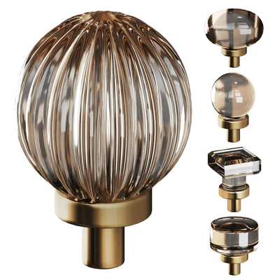 Crystal Furniture Handles — View 1
