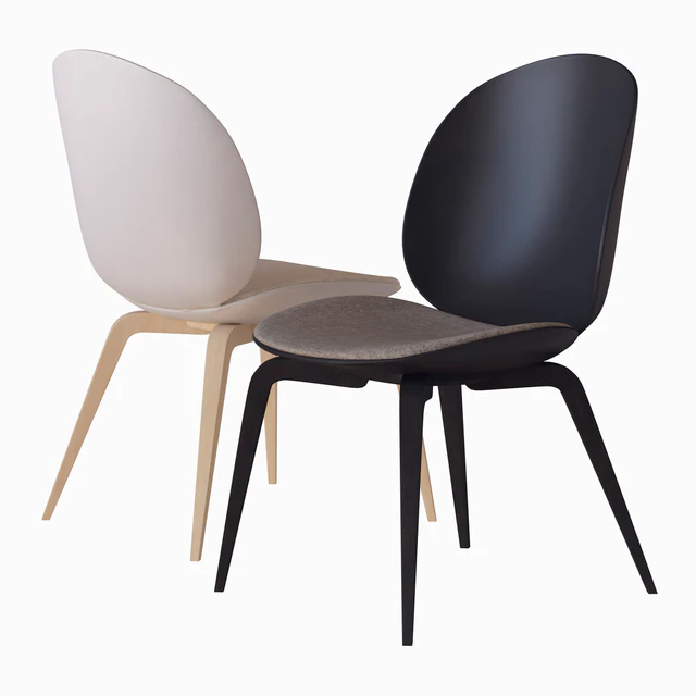 beetle chair wood base 02 — Скачать