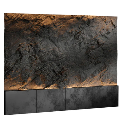 Rock Headboard 07 | stone panel headboard — Ver 1
