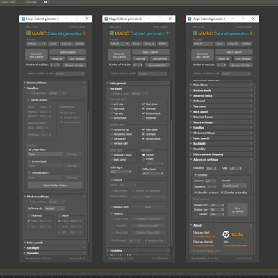 Magic Cabinet Generator 2 — Ver 4
