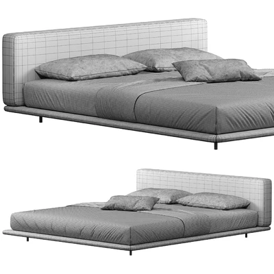 Horizonte Bed by Minotti — Ver 5