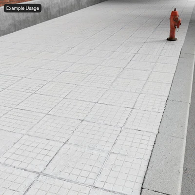 grid stamped matte board form concrete texture — Вид 4