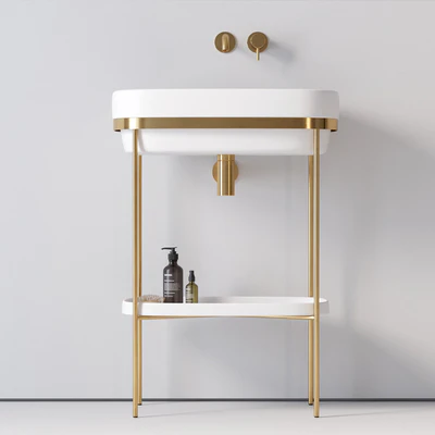 Ex.t Ribbon console washbasin — Ver 3