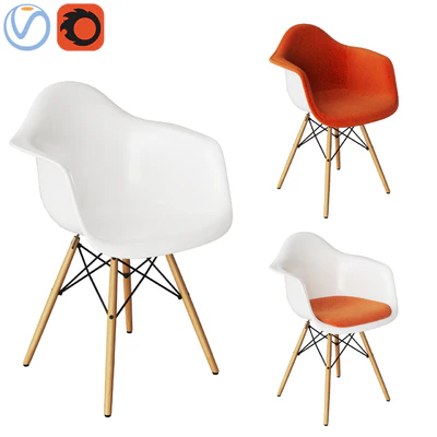 Eames Plastic Armchair — Вид 1