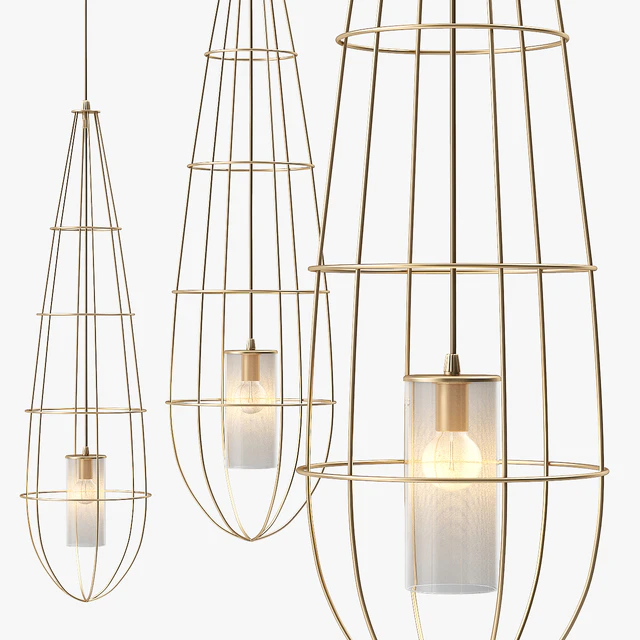 Hamilton Conte Zeppelin Pendant Light — Скачать