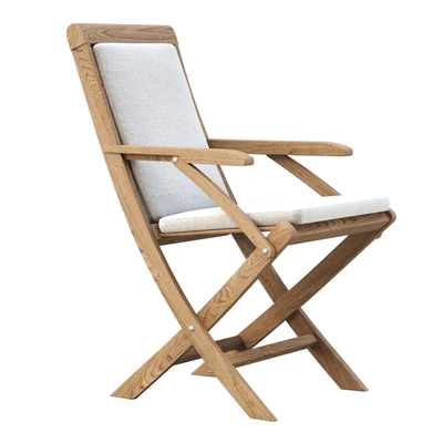Alesso outdoor wooden dining chair / Деревянный складной стул — Вид 6