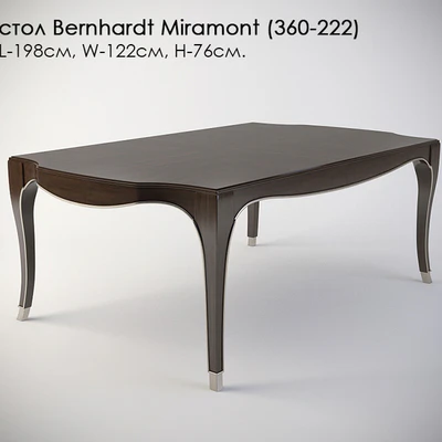 Buffet Bernhardt Miramont (360-222) — Ver 1