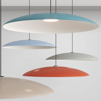 HeadLed | Metallic by Santa & Cole Chandelier — Ver 1