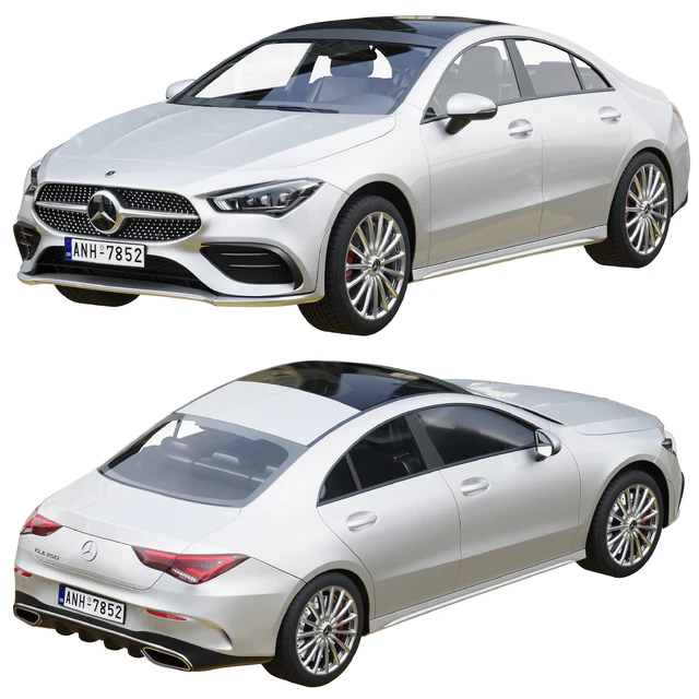 Mercedes-Benz CLA Coupe 250 2020 — Скачать