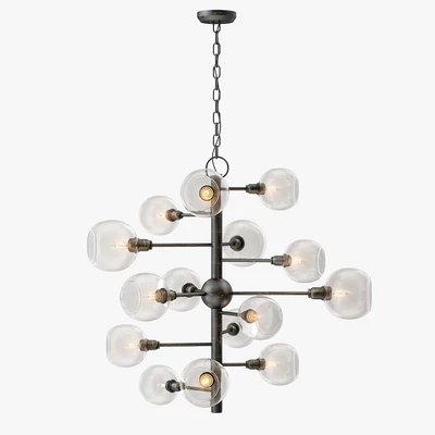 Currey and Company Panpoint Chandelier — Вид 2