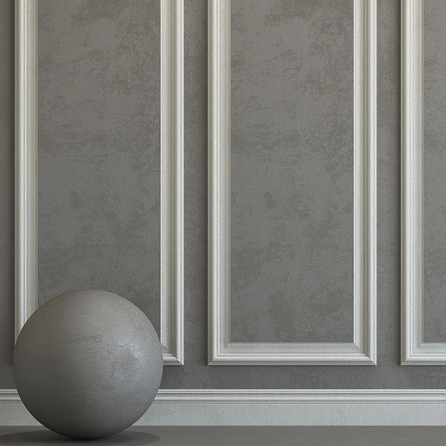 Decorative plaster with molding 201 — Download
