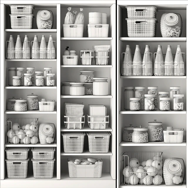 Decorative Kitchen Set 3 — Descargar