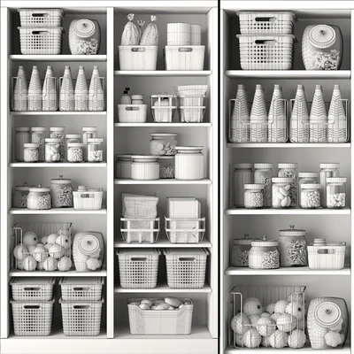 Decorative Kitchen Set 3 — Ver 2